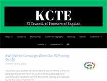 Tablet Screenshot of kcte.org